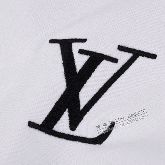 Louisvuitton路易威登Lv專門店2023FW新款刺繡印花圓領衛衣 男女同款 tzy3170